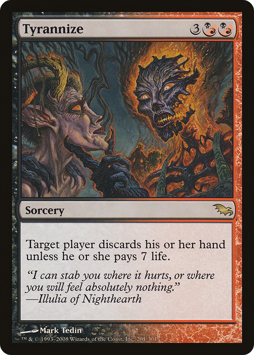 Tyrannize (SHM-201) - Shadowmoor