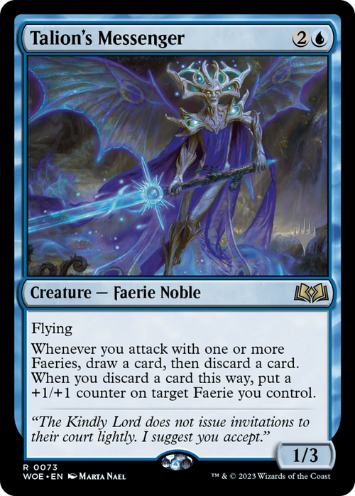 Talion's Messenger (PPWOE-073) - Wilds of Eldraine Promos