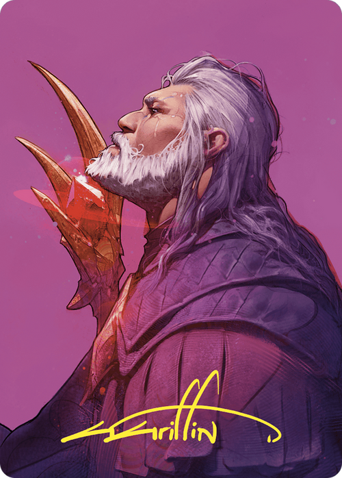 Urza, Lord High Artificer // Urza, Lord High Artificer (ACMM-053) - Commander Masters Art Series (Borderless) Foil