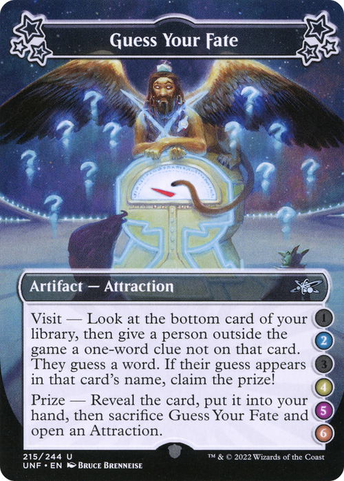 Guess Your Fate (2-4-5-6) (UNF-215) - Unfinity Foil