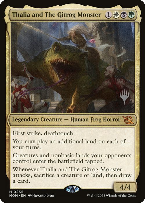 Thalia and The Gitrog Monster (PPMOM-255) - March of the Machine Promos