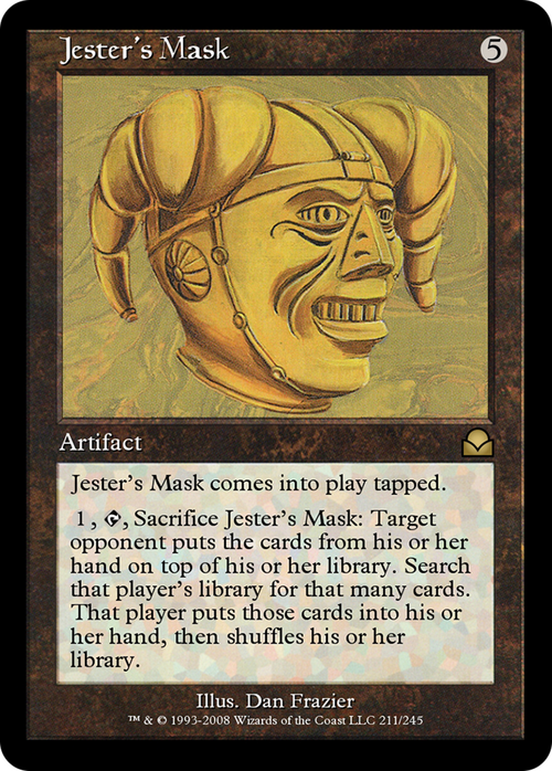 Jester's Mask (ME2-211) - Masters Edition II Foil
