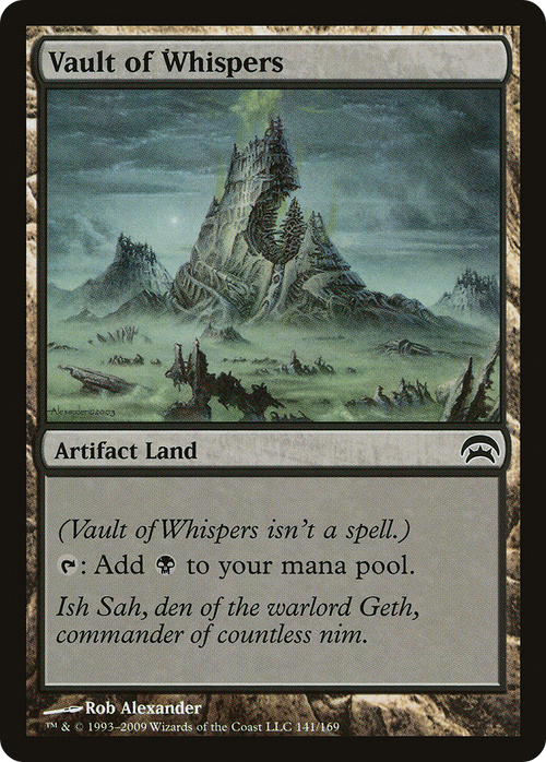 Vault of Whispers (HOP-141) - Planechase