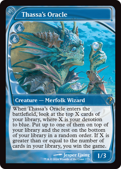 Thassa's Oracle (Future Sight) (MB2-175) - Mystery Booster 2 Foil