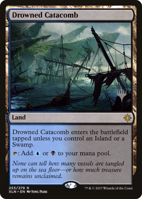 Drowned Catacomb (PPM20-253P) - Ixalan Promos