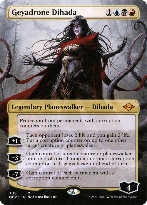 Geyadrone Dihada (Borderless) (MH2-305) - Modern Horizons 2 (Borderless)
