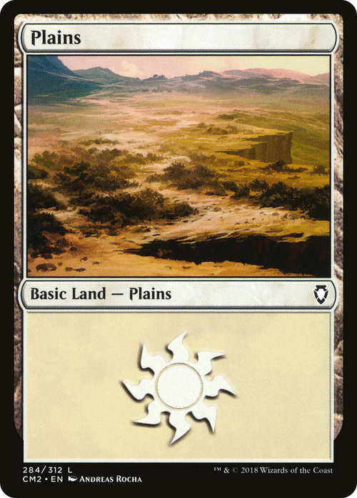 Plains (284) (CM2-284) - Commander Anthology Volume II