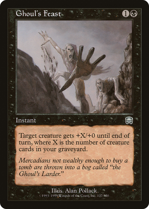 Ghoul's Feast (MMQ-137) - Mercadian Masques