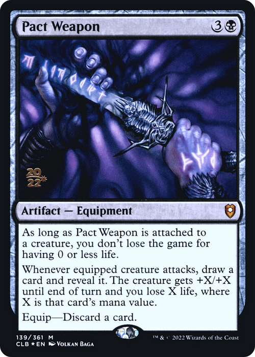 Pact Weapon (PRE-139) - Battle for Baldur's Gate Promos Foil