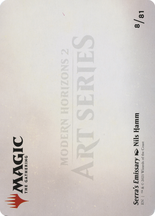 Serra's Emissary // Serra's Emissary (AMH2-008) - Modern Horizons 2 Art Series (Borderless)