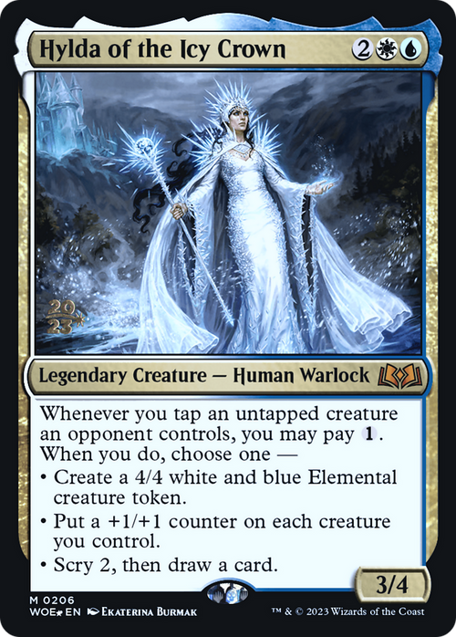 Hylda of the Icy Crown (PRE-206) - Wilds of Eldraine Promos Foil