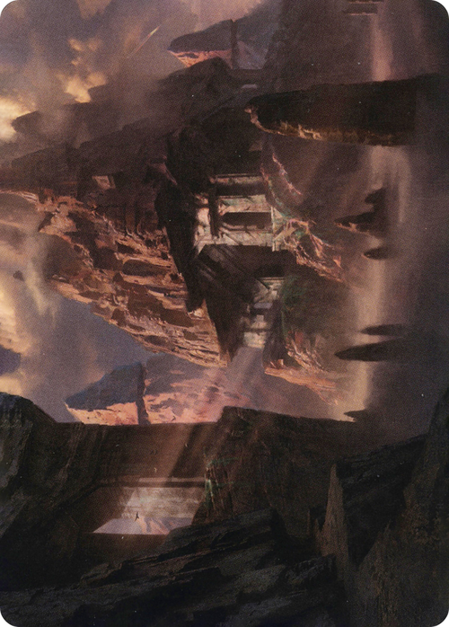 Mountain // Mountain (AAFR-062) - Adventures in the Forgotten Realms Art Series (Borderless) Foil