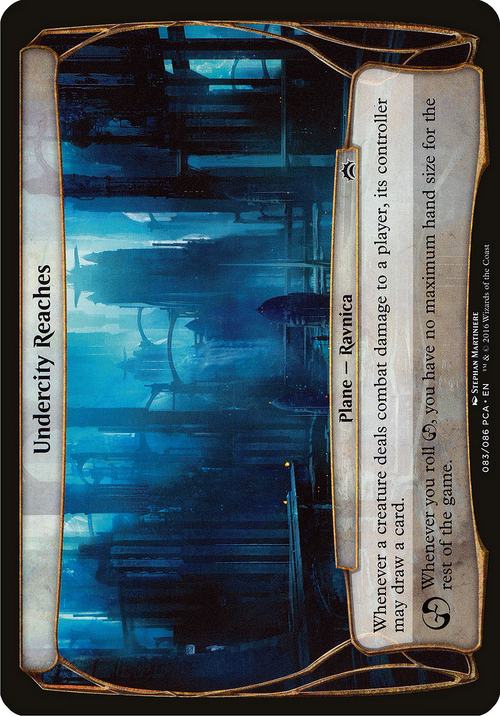 Undercity Reaches (Planechase Anthology) (OVER-083) - Planechase Anthology Planes