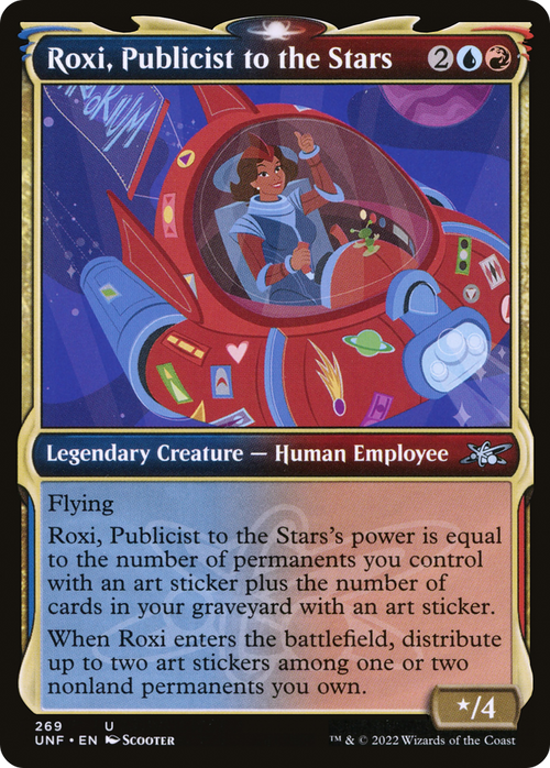 Roxi, Publicist to the Stars (Showcase) (UNF-269) - Unfinity: (Showcase)