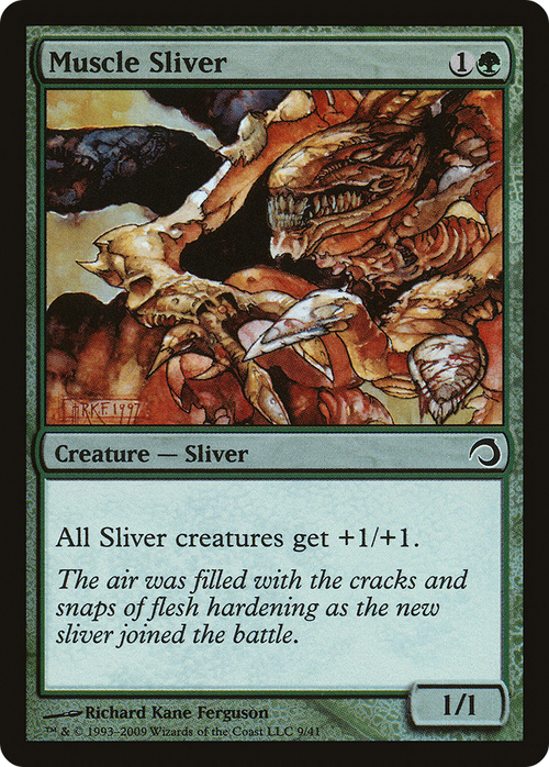 Muscle Sliver (PDS-009) - Premium Deck Series: Slivers Foil