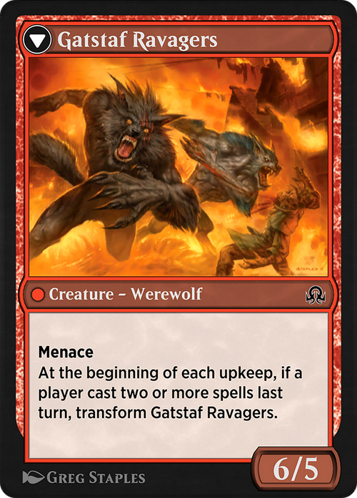 Gatstaf Arsonists // Gatstaf Ravagers (SIR-158) - Shadows over Innistrad Remastered