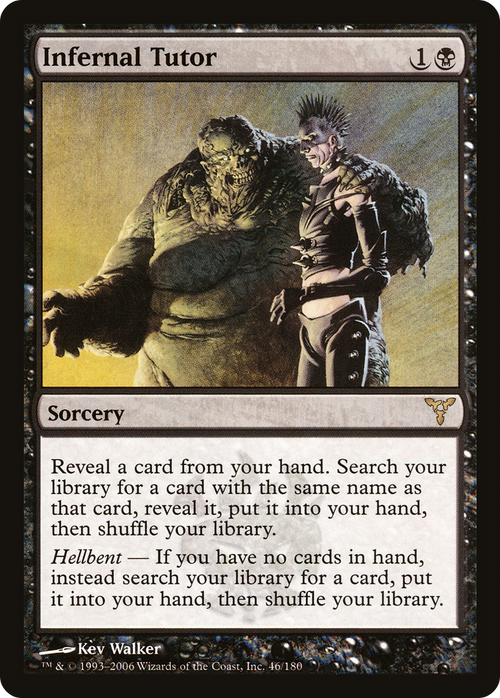 Infernal Tutor (DIS-046) - Dissension