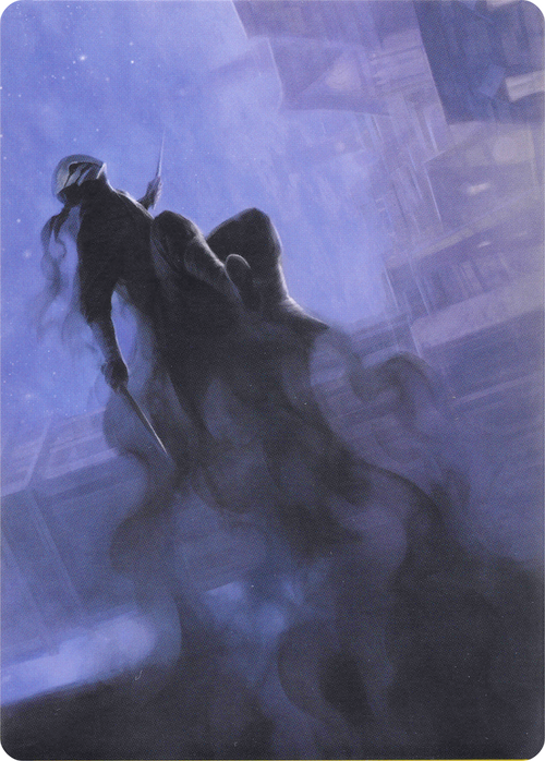 Smoke Shroud // Smoke Shroud (AMH1-019) - Modern Horizons Art Series (Borderless)