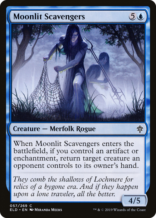 Moonlit Scavengers (ELD-057) - Throne of Eldraine Foil