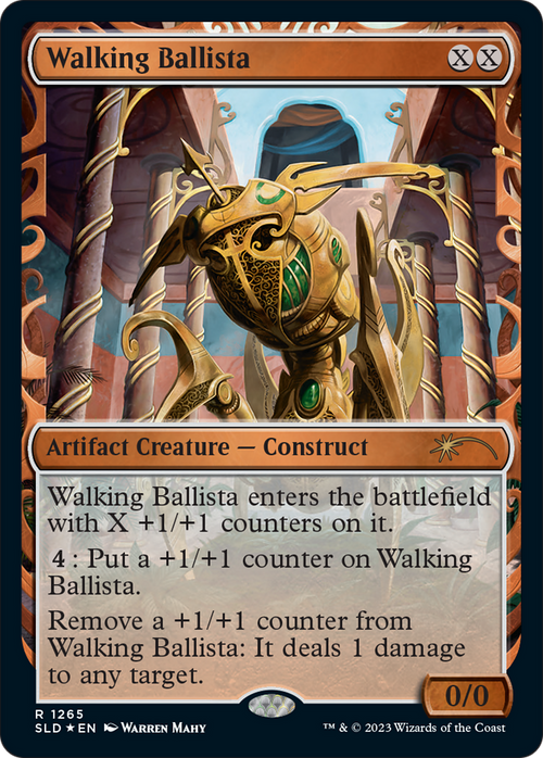 Walking Ballista (1265) (Halo Foil) (SLD-1265) - Secret Lair Drop: (Showcase) Foil