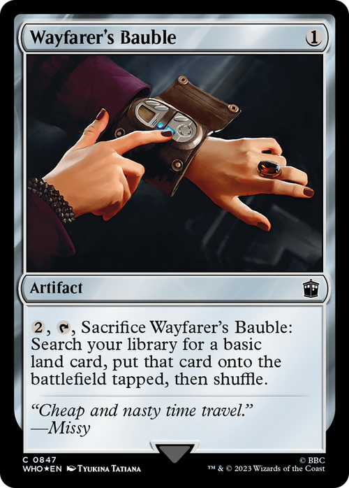 Wayfarer's Bauble (Surge Foil) (WHO-847) - Doctor Who Foil