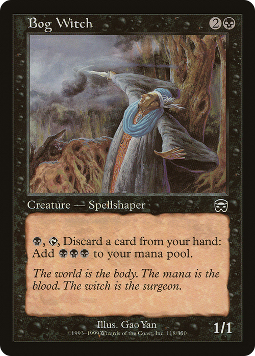 Bog Witch (MMQ-118) - Mercadian Masques