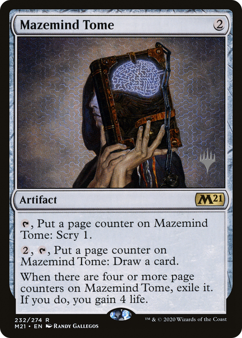 Mazemind Tome (PPM21-232P) - Core Set 2021 Promos Foil
