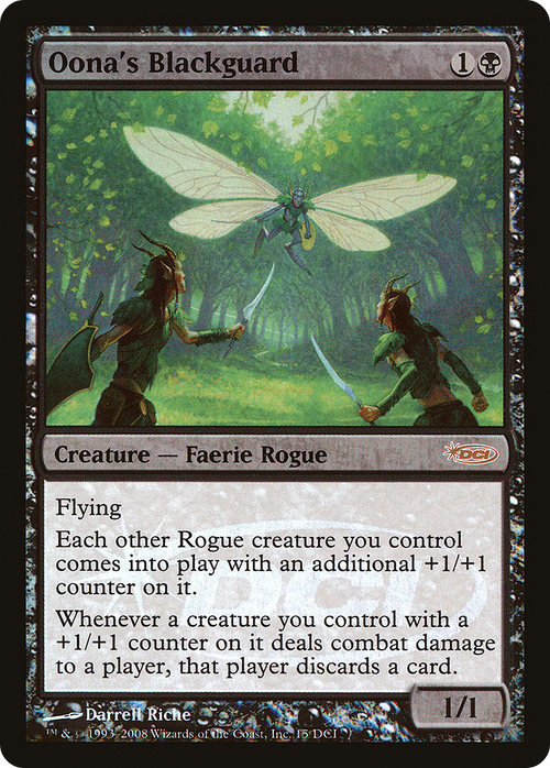 Oona's Blackguard (WPN-015) - DCI Promos Foil