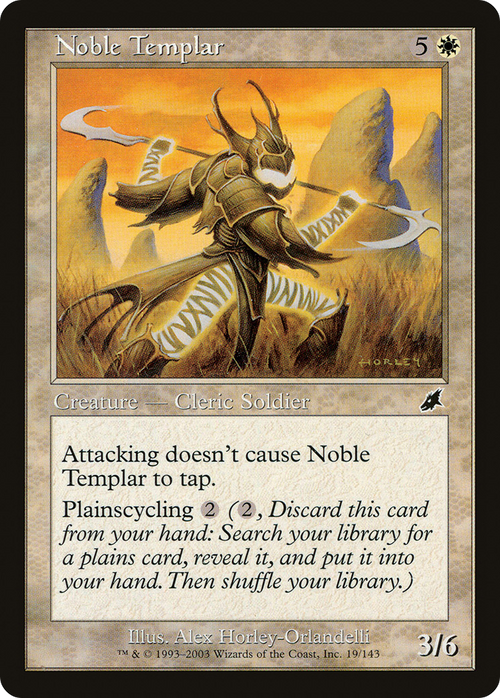 Noble Templar (SCG-019) - Scourge