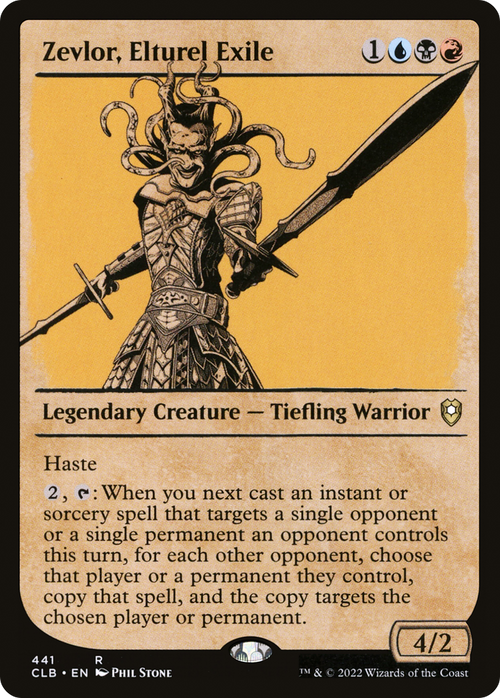 Zevlor, Elturel Exile (Showcase) (CLB-441) - Commander Legends: Battle for Baldur's Gate: (Showcase)