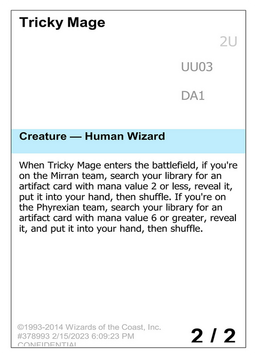 Tricky Mage (UNK-) - Unknown Event
