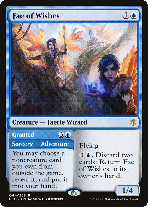 Fae of Wishes (PPELD-44P) - Throne of Eldraine Promos Foil