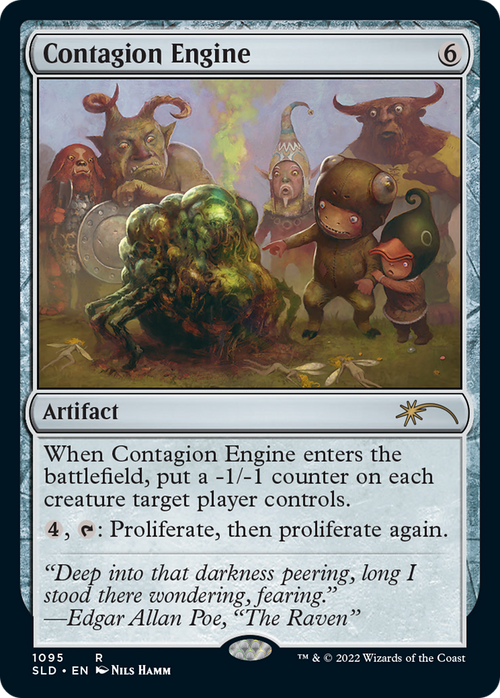 Contagion Engine (SLD-1095) - Secret Lair Drop