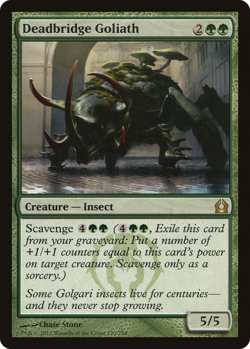 Deadbridge Goliath (RTR-120) - Return to Ravnica