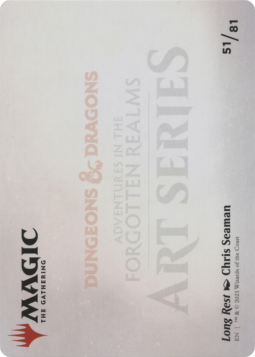 Long Rest // Long Rest (AAFR-051) - Adventures in the Forgotten Realms Art Series (Borderless)