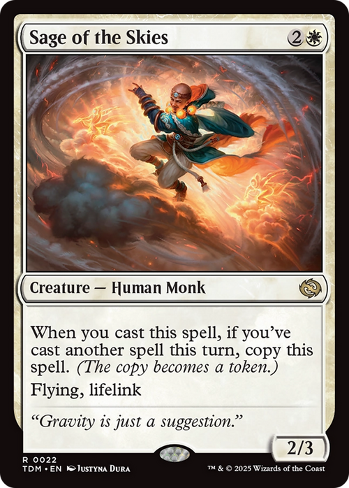 Sage of the Skies (TDM-022) - Tarkir: Dragonstorm