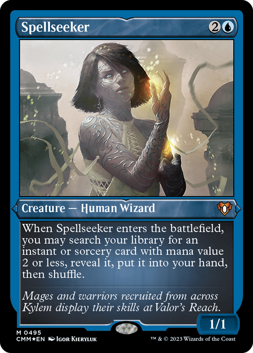 Spellseeker (Foil Etched) (CMM-495) - Commander Masters Foil