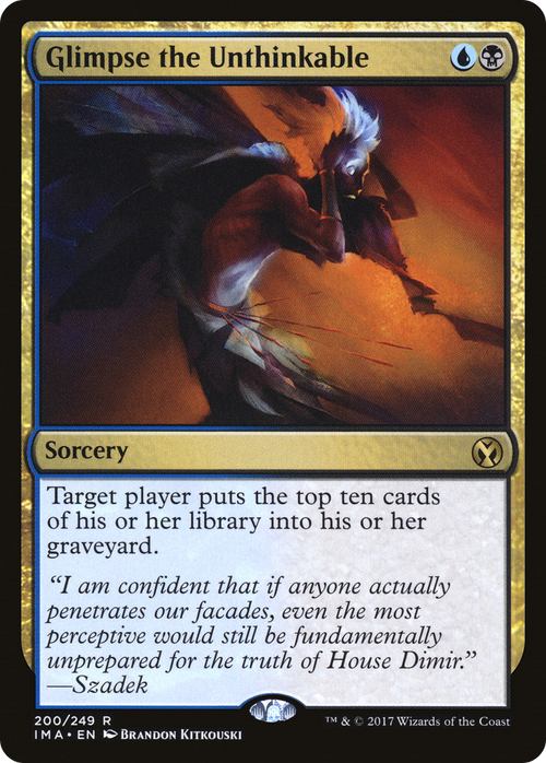 Glimpse the Unthinkable (IMA-200) - Iconic Masters