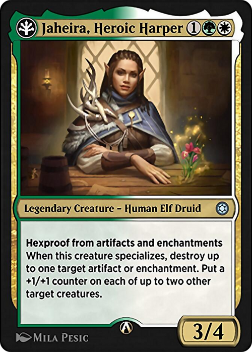 Jaheira, Heroic Harper (HBG-16W) - Alchemy Horizons: Baldur's Gate