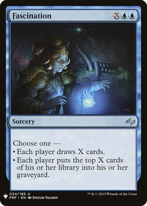 Fascination (LIST-FRF-34) - The List