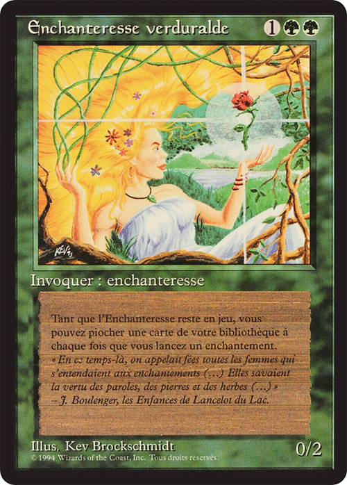 Verduran Enchantress (FBB-) - Foreign Black Border