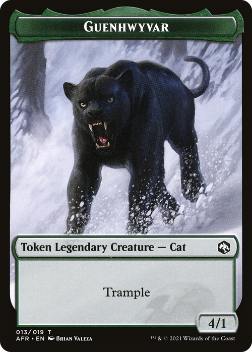 Guenhwyvar (AFR-013) - Adventures in the Forgotten Realms Tokens