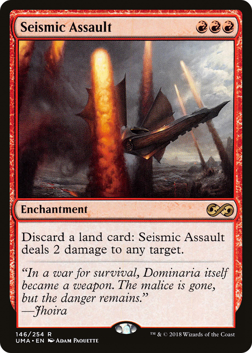 Seismic Assault (UMA-146) - Ultimate Masters Foil