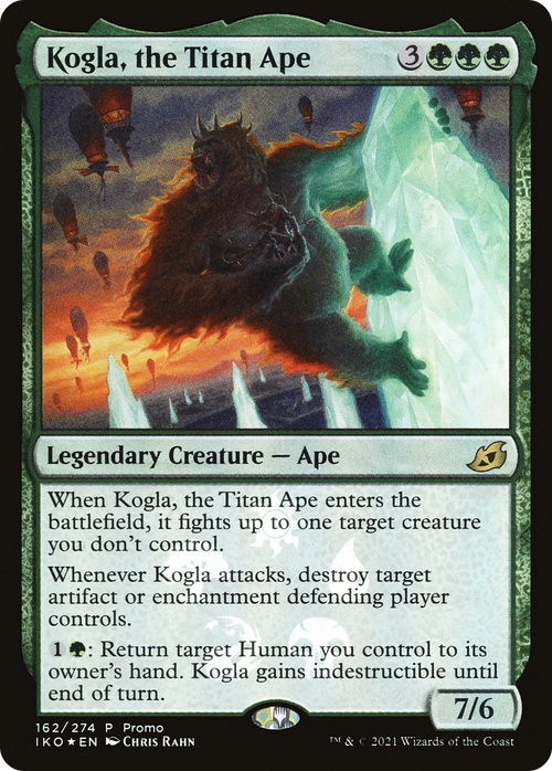 Kogla, the Titan Ape (MEDIA-162) - Ikoria: Lair of Behemoths Promos Foil