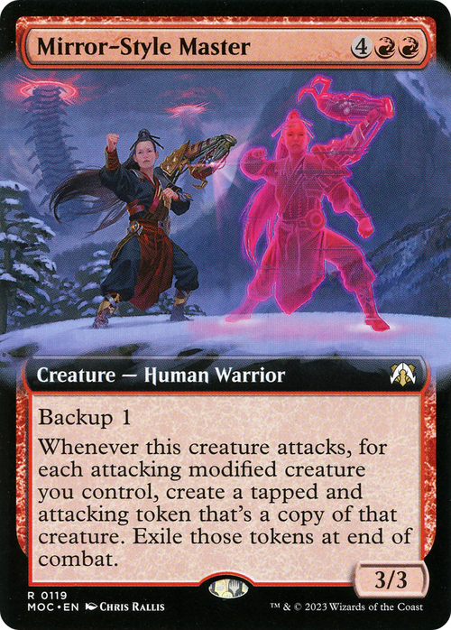 Mirror-Style Master (Extended Art) (MOC-119) - March of the Machine Commander: (Extended Art) Foil