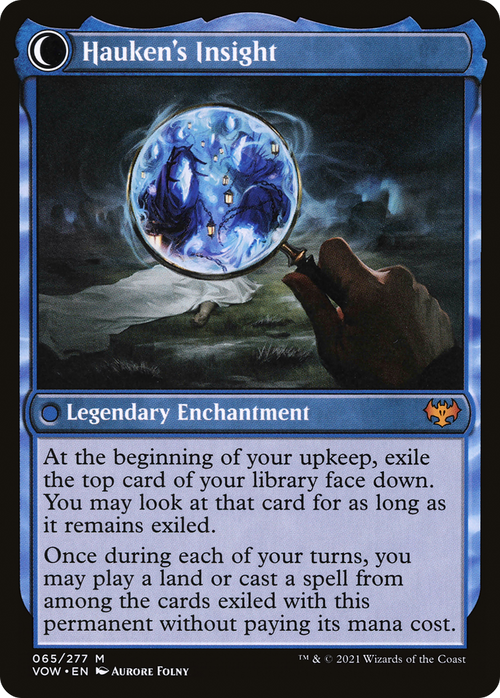 Jacob Hauken, Inspector (VOW-065) - Innistrad: Crimson Vow: (Double Faced Transform) Foil