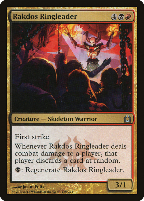Rakdos Ringleader (RTR-186) - Return to Ravnica Foil