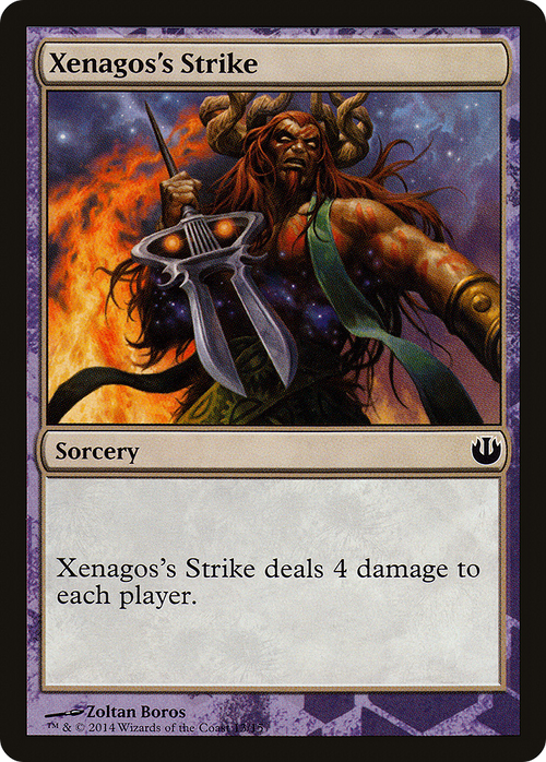 Xenagos's Strike (HERO-013) - Defeat a God