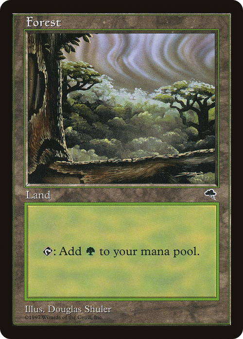Forest (Cloudy) (TMP-349) - Tempest