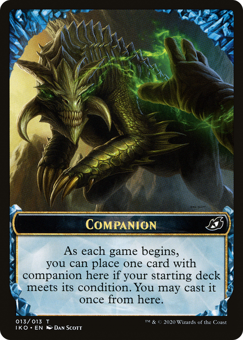 Companion (TIKO-013) - Ikoria: Lair of Behemoths Tokens